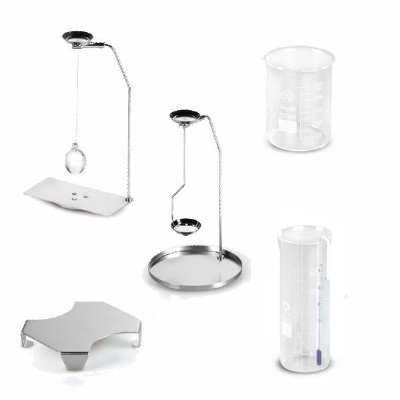 KIT PARA DETERMINA��O DE DENSIDADE S�LIDOS  E L�QUIDOS PARA BALAN�AS M/L/S 